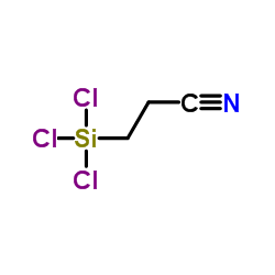3-(Trichlorosilyl)propanenitrile Structure