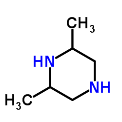 2,6-Dimethylpiperazin Structure