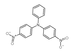 双(4-硝基苯基)苯胺结构式