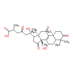Ganoderic acid N structure