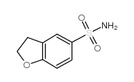 2,3-二氢-1-苯并呋喃-5-磺酰胺结构式