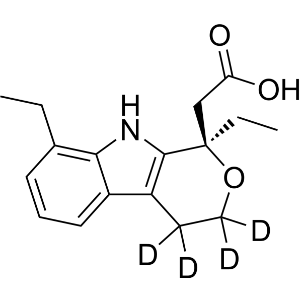 (R)-Etodolac-D4 Structure