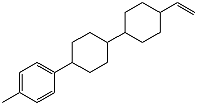 Benzene, 1-(4'-ethenyl[1,1'-bicyclohexyl]-4-yl)-4-methyl- structure