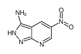 5-Nitro-1H-pyrazolo[3,4-b]pyridin-3-amine Structure