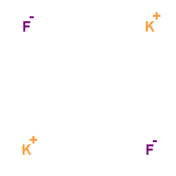 Potassium fluoride (1:1) Structure