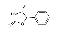 (4R,5R)-4-Methyl-5-phenyl-2-oxazolidinone Structure