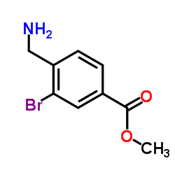 Methyl 4-(aminomethyl)-3-bromobenzoate structure