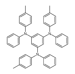 1-N,3-N,5-N-tris(4-methylphenyl)-1-N,3-N,5-N-triphenylbenzene-1,3,5-triamine Structure