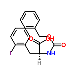 Cbz-2-Iodo-L-Phenylalanine Structure