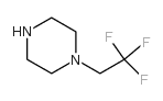 1-(2,2,2-trifluoroethyl)piperazine Structure