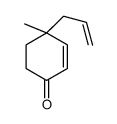 4-allyl-4-Methylcyclohex-2-enone结构式