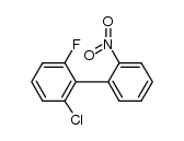2-chloro-6-fluoro-2'-nitro-1,1'-biphenyl Structure