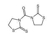 3,3'-羰基双-2-噻唑烷硫酮结构式