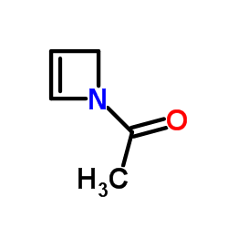 1-乙酰基-1,2-二氢氮杂环丁二烯结构式
