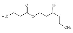 3-巯基己醇丁酸酯结构式