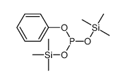 phenyl bis(trimethylsilyl) phosphite Structure