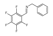 N-benzyl-1-(2,3,4,5,6-pentafluorophenyl)methanimine Structure