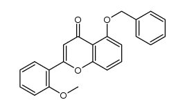 5-(benzyloxy)-2-(2-methoxyphenyl)-4H-chromen-4-one Structure