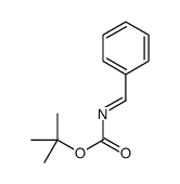 (苯基亚甲基)氨基甲酸叔丁酯结构式