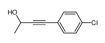 4-(4-chlorophenyl)-3-butyn-2-ol Structure
