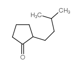 2-(3-methylbutyl)cyclopentan-1-one结构式