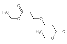ethyl 3-(2-ethoxycarbonylethoxy)propanoate structure