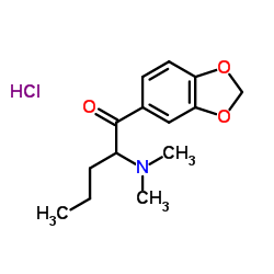 1-(benzo[d][1,3]dioxol-5-yl)-2-(dimethylamino)pentan-1-one hydrochloride Structure