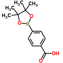 4-羧基苯硼酸频哪酯结构式