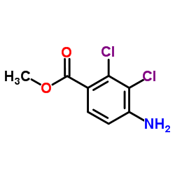 Methyl 4-amino-2,3-dichlorobenzoate Structure