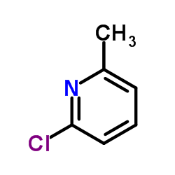 2-氯-6-甲基吡啶结构式