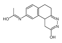 N-(2-oxo-3,5,6,10b-tetrahydro-1H-benzo[f]cinnolin-9-yl)acetamide结构式