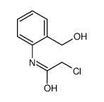 2-CHLORO-N-(2-(HYDROXYMETHYL)PHENYL)ACETAMIDE Structure