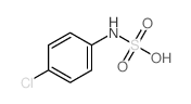 Sulfamic acid,N-(4-chlorophenyl)- Structure