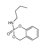 N-butyl-2-oxo-4H-1,3,2λ5-benzodioxaphosphinin-2-amine结构式