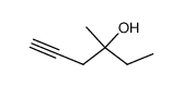 3-Methyl-5-hexyn-3-ol Structure