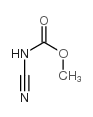 Carbamic acid,N-cyano-, methyl ester Structure