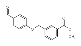 3-[(4-苯甲氧基)甲基]苯甲酸甲酯结构式