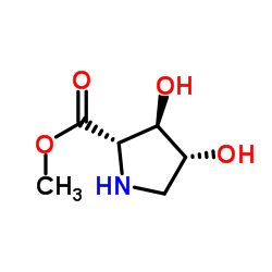 L-Proline, 3,4-dihydroxy-, methyl ester, (3R,4R)- (9CI) picture