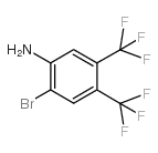 2-溴-4,5-二(三氟甲基)苯胺结构式