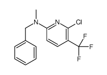 N-benzyl-6-chloro-N-methyl-5-(trifluoromethyl)pyridin-2-amine Structure