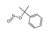 cumyl nitrite Structure