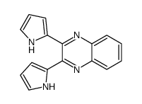 2,3-bis(1H-pyrrol-2-yl)quinoxaline结构式