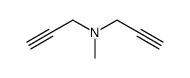 N-methyl-N-prop-2-ynylprop-2-yn-1-amine结构式