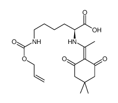 Nα-1-(4,4-二甲基-2,6-二氧代环己基-1-亚烷基)乙基-Nepslon-烯丙氧基羰基-L-赖氨酸二环己基铵盐图片