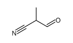 2-Formylpropiononitrile Structure