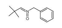 (Z)-N-(2,2-dimethylpropylidene)benzylamine-N-oxide结构式