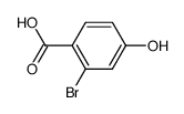 2-溴-4-羟基苯甲酸结构式