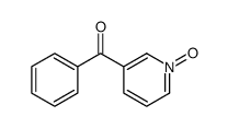 (1-oxidopyridin-1-ium-3-yl)-phenylmethanone结构式