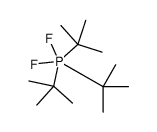 tritert-butyl(difluoro)-λ5-phosphane结构式