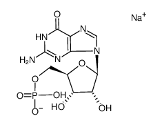 guanosine 5'-monophosphate sodium salt Structure